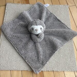 Carters Plush Stuffed Animal Sloth Soft Security Blanket Lovey Shaggy